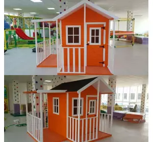Преимущества деревянных домиков для детей