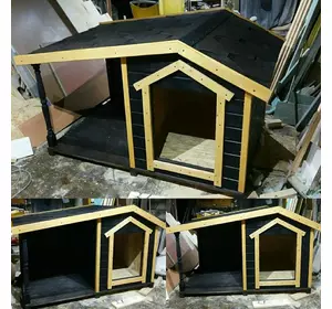 Виготовлення дерев'яних буд для собак в Житомирі та області